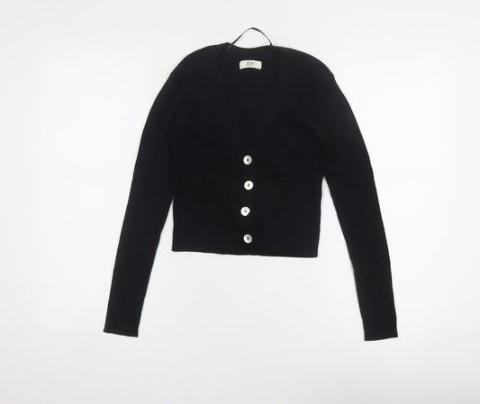 Womens UK Size S Jacqueline de Yong Black Cardigan Jumper