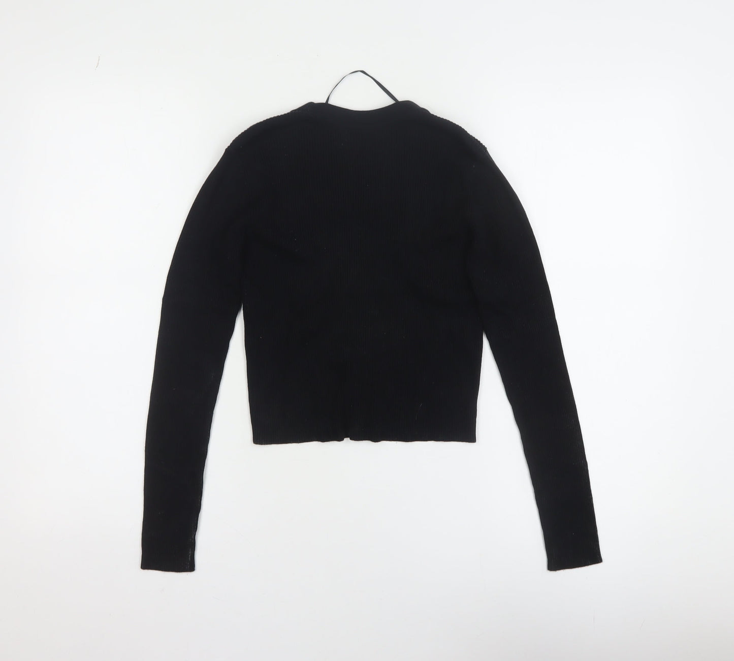 Womens UK Size S Jacqueline de Yong Black Cardigan Jumper
