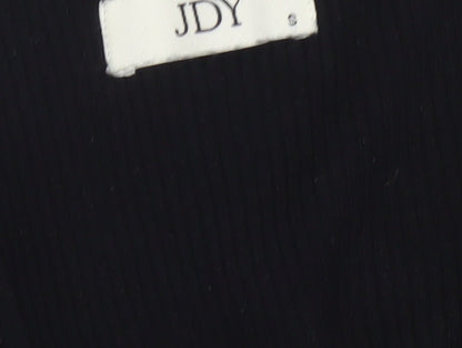 Womens UK Size S Jacqueline de Yong Black Cardigan Jumper
