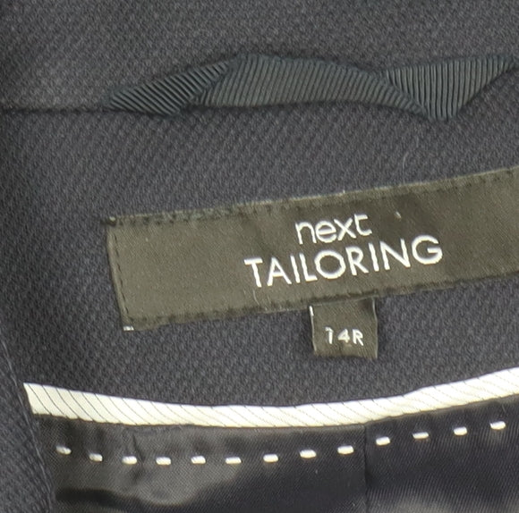 Womens UK Size 14 NEXT Regular Black Blazer