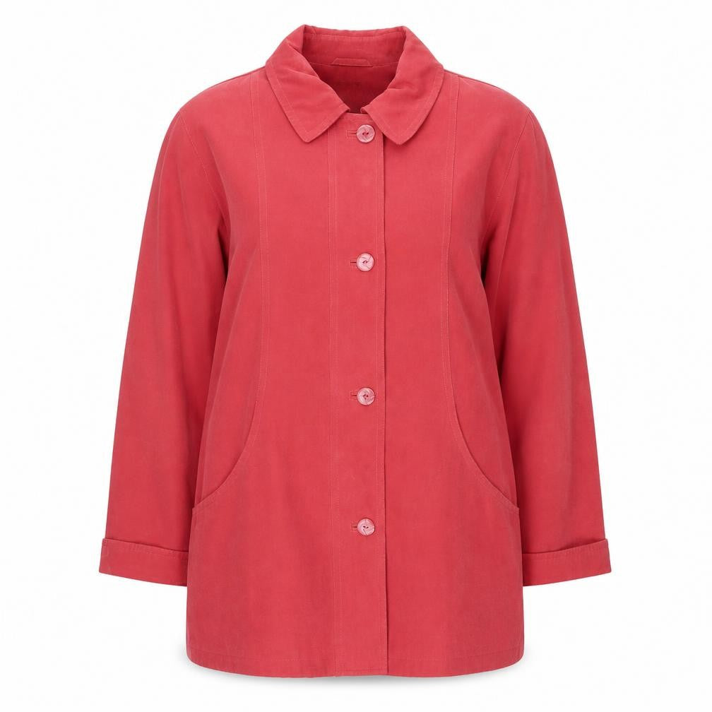 Womens UK Size 14 C.F.E. Classic Club Red Basic Jacket