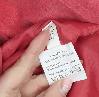 Womens UK Size 14 C.F.E. Classic Club Red Basic Jacket