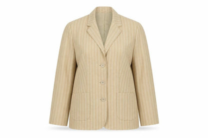 Womens UK Size 10 Marks and Spencer Regular Beige Blazer