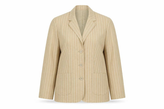 Womens UK Size 10 Marks and Spencer Regular Beige Blazer