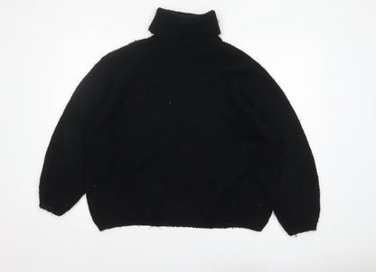 Womens UK Size S ASOS DESIGN Black Pullover Jumper