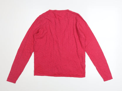 Womens UK Size 10 NEXT Pink Cardigan Jumper