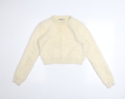 Womens UK Size S House of London Ivory Pullover Jumper