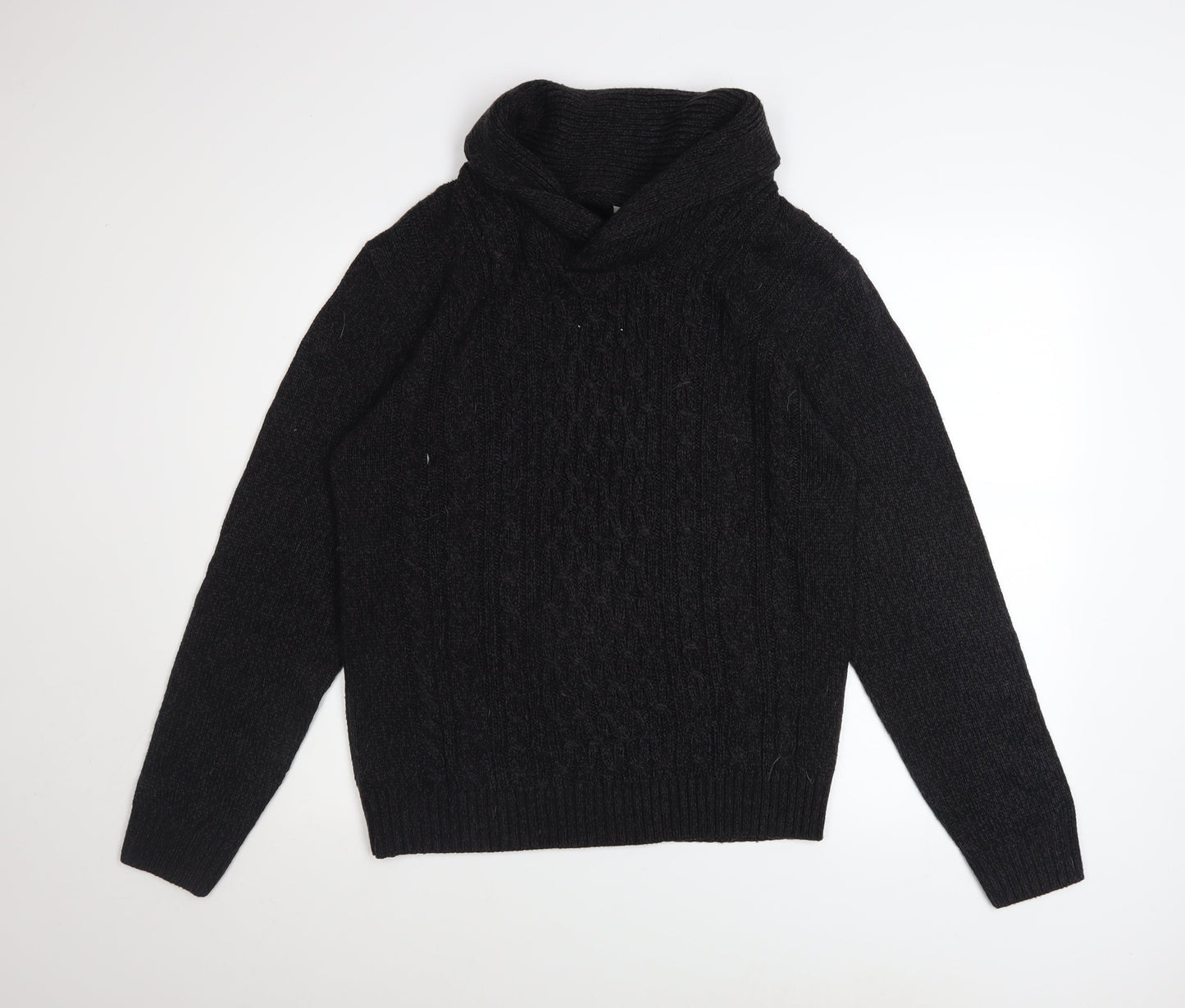Mens UK Size M A&W85 Black Pullover Jumper