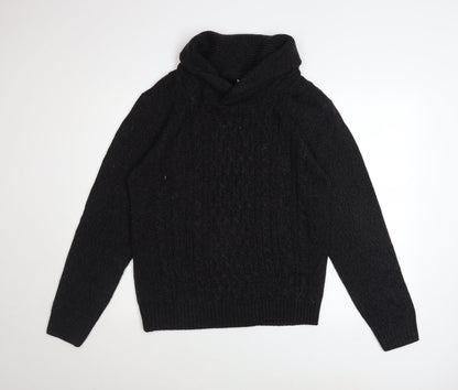 Mens UK Size M A&W85 Black Pullover Jumper