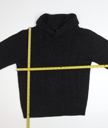Mens UK Size M A&W85 Black Pullover Jumper