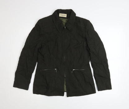 Womens UK Size 12 Ambience Black Basic Jacket