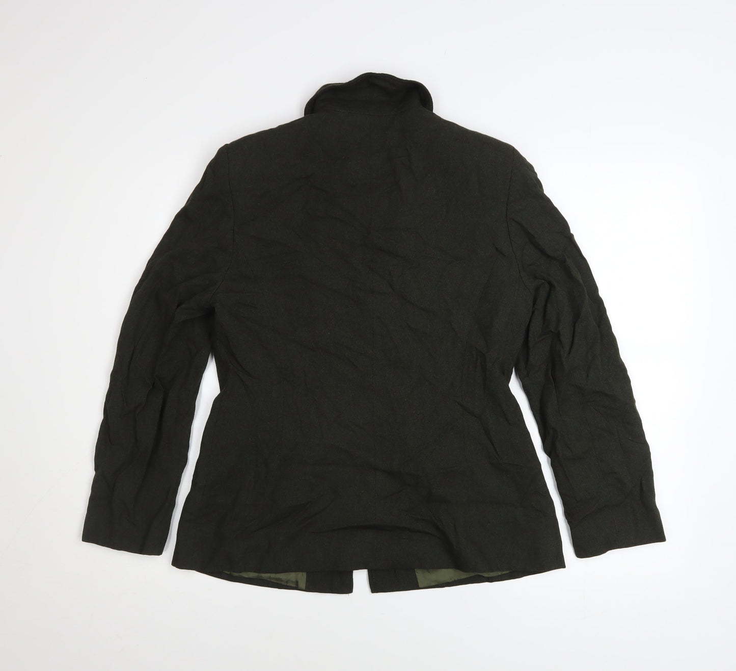 Womens UK Size 12 Ambience Black Basic Jacket