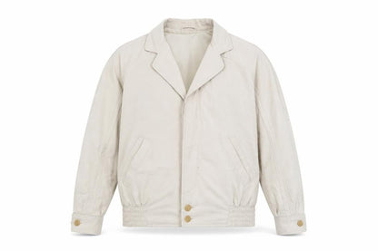 Mens UK Size 40 Austin Reed Beige Bomber Jacket