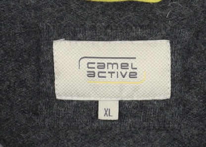 Mens UK Size XL Camel Active Grey Pullover Jumper