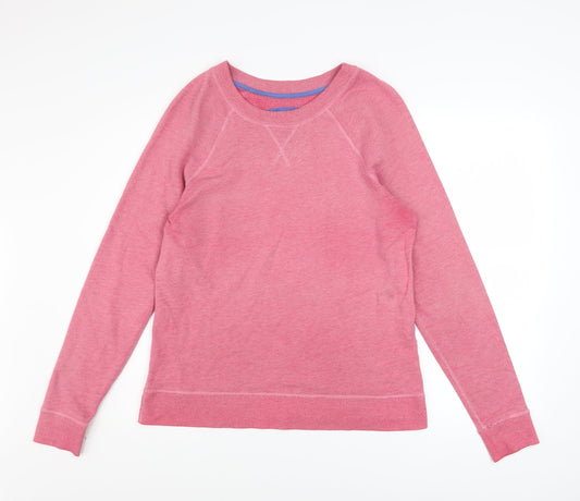 Womens UK Size 10 Boden Pink Pullover Sweatshirt