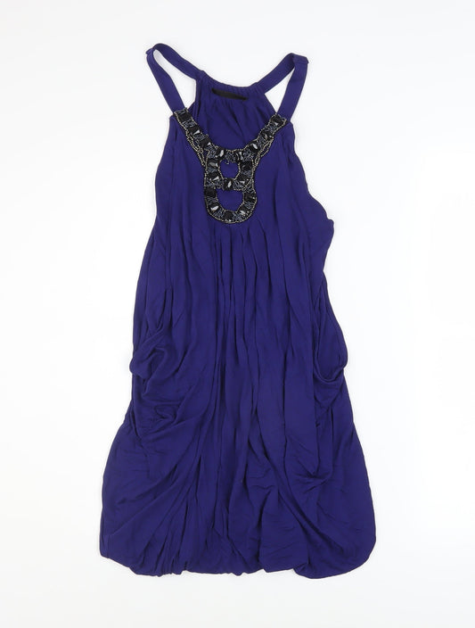 Womens UK Size 12 Marks and Spencer Purple Camisole Tank