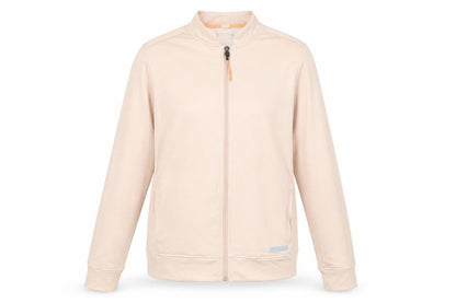 Womens UK Size 10 DECATHLON Beige Running & Jogging Gym & Training Yoga Jacket
