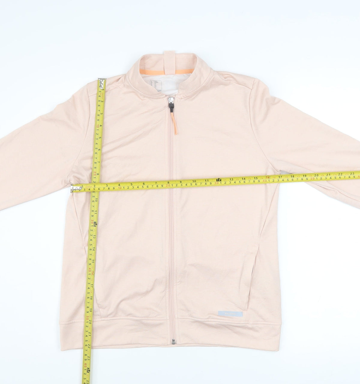 Womens UK Size 10 DECATHLON Beige Running & Jogging Gym & Training Yoga Jacket