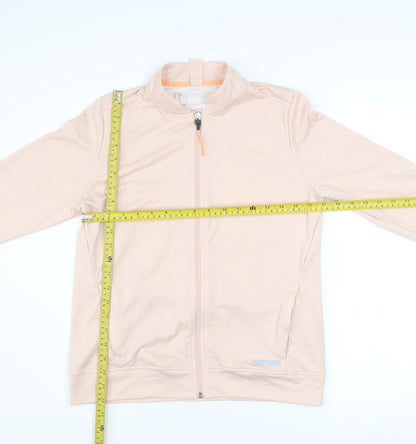 Womens UK Size 10 DECATHLON Beige Running & Jogging Gym & Training Yoga Jacket