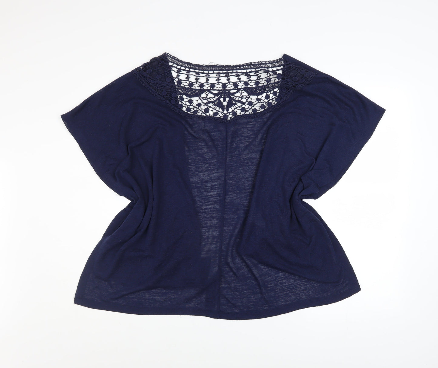 Womens UK Size M Dorothy Perkins Blue Cardigan Jumper