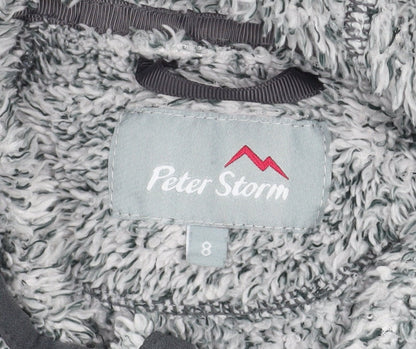 Womens UK Size 8 Peter Storm Grey Basic Jacket