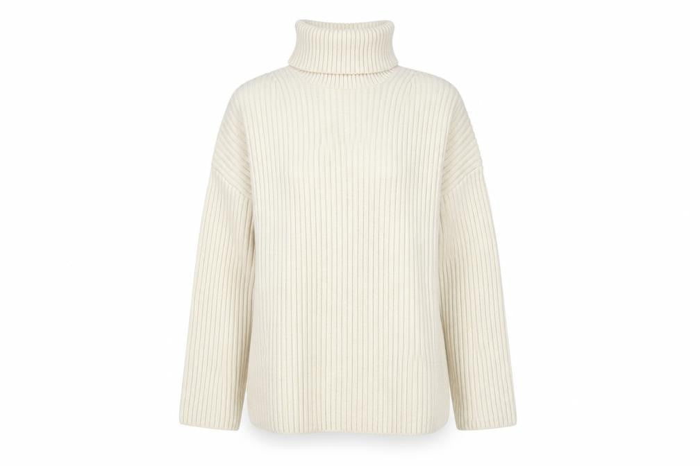 Womens UK Size S H&M Beige Pullover Jumper