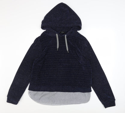 Womens UK Size M Klass Blue Pullover Hoodie