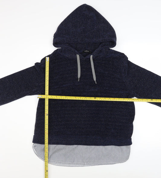 Womens UK Size M Klass Blue Pullover Hoodie