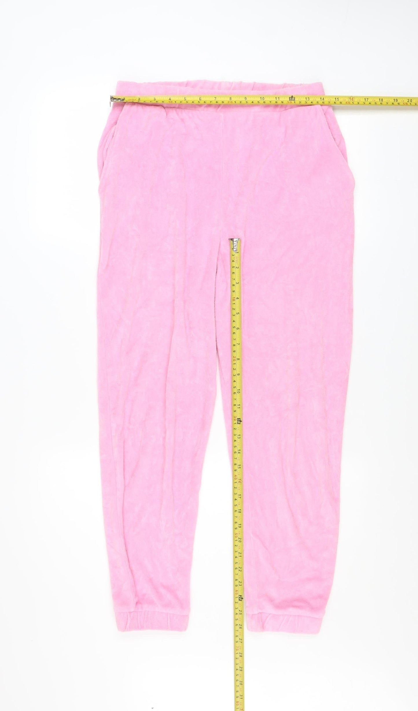 Womens UK Size 12 Zara Regular Fit Jogger Pink Trousers