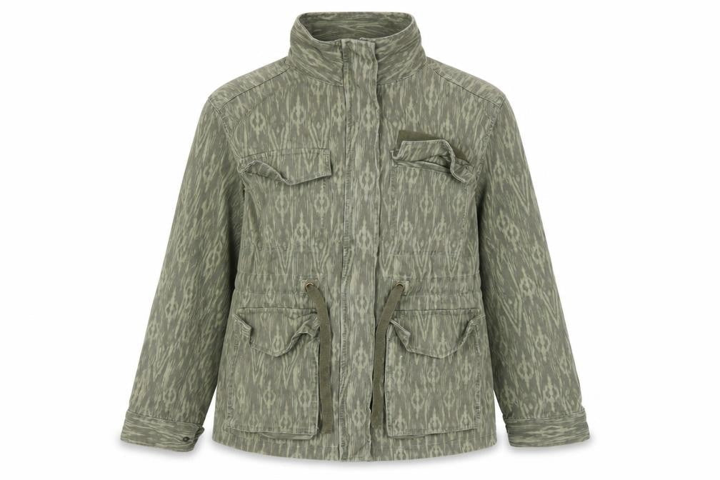 Marks & Spencer Women’s Khaki Green Military Jacket Size 10