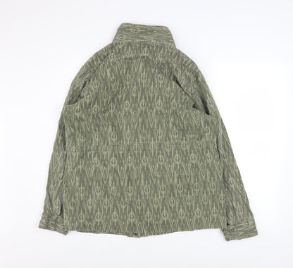 Womens UK Size 10 Marks and Spencer Green Military Jacket