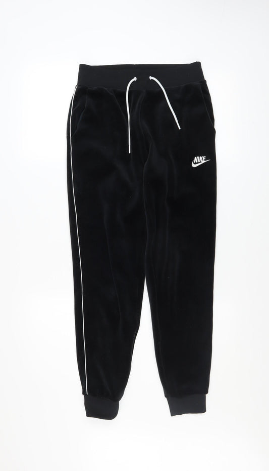 Mens UK Size XS Nike Regular Fit Jogger Black Trousers