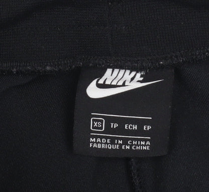 Mens UK Size XS Nike Regular Fit Jogger Black Trousers