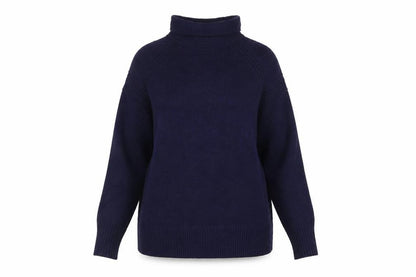 Gap Women’s Blue Roll Neck Long Sleeve Knit Jumper Size S