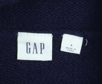 Womens UK Size S Gap Blue Pullover Jumper