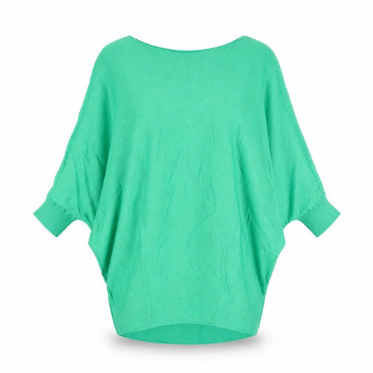 Womens UK Size XS Phase Eight Green Batwing Jumper