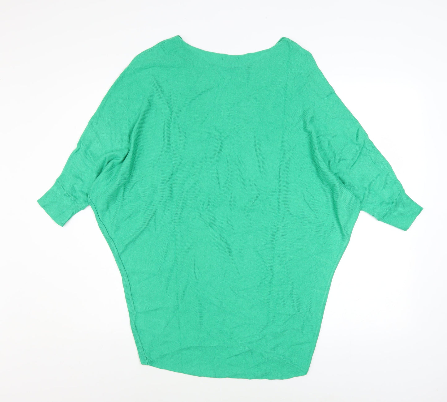Womens UK Size XS Phase Eight Green Batwing Jumper