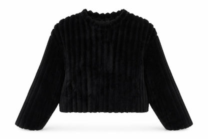 Womens UK Size M Zara Black Pullover Sweatshirt