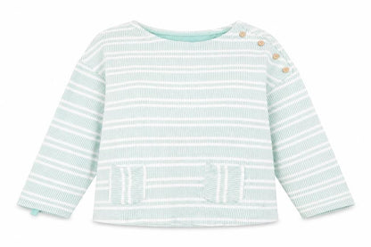 Womens UK Size 20 Mantaray Green Pullover Sweatshirt