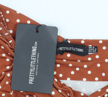 Womens UK Size 6 PRETTYLITTLETHING Bodycon Dress
