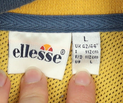 Mens UK Size L ellesse Blue Gym & Training Running & Jogging Casual Jacket