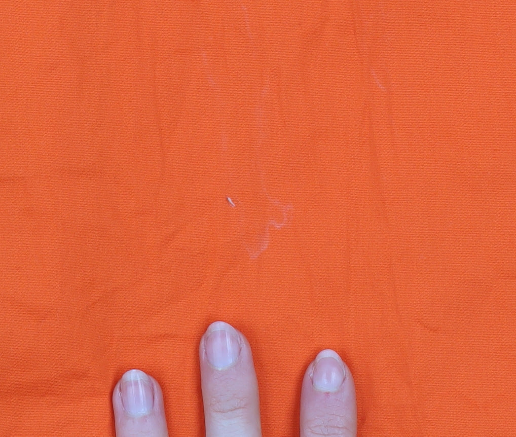 Womens UK Size 8 I SAW IT FIRST Orange Basic Button-Up