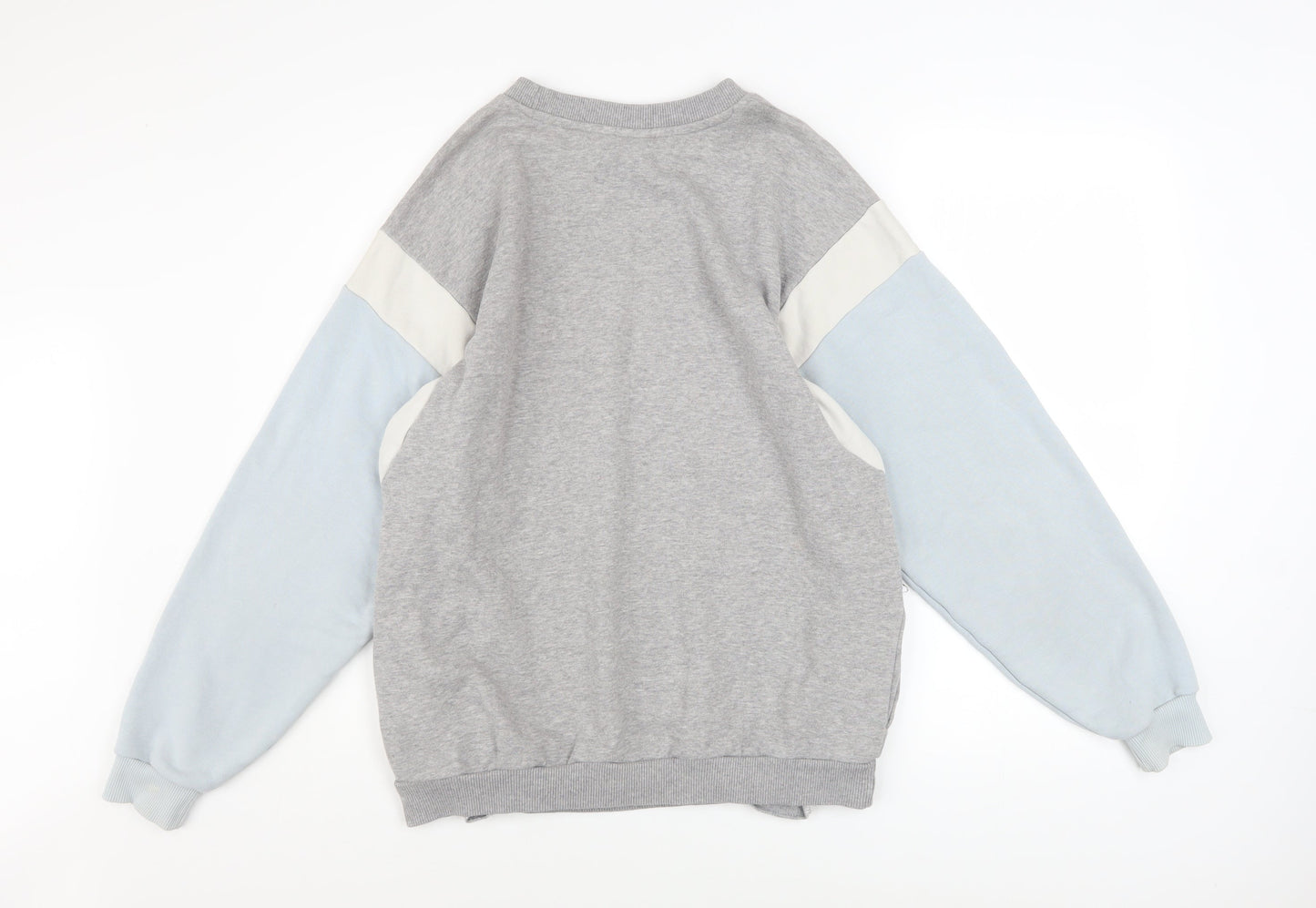 Womens UK Size 14 adidas Grey Pullover Sweatshirt