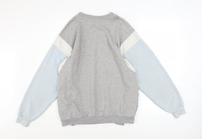 Womens UK Size 14 adidas Grey Pullover Sweatshirt