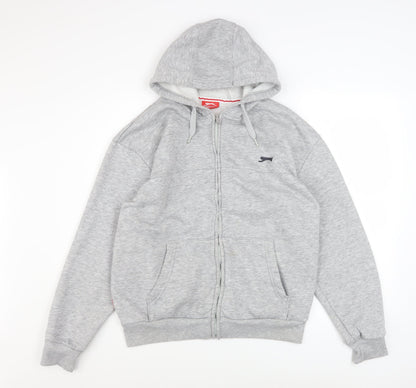 Mens UK Size L Slazenger Grey Gym & TrainingRunning & JoggingWalking Jacket