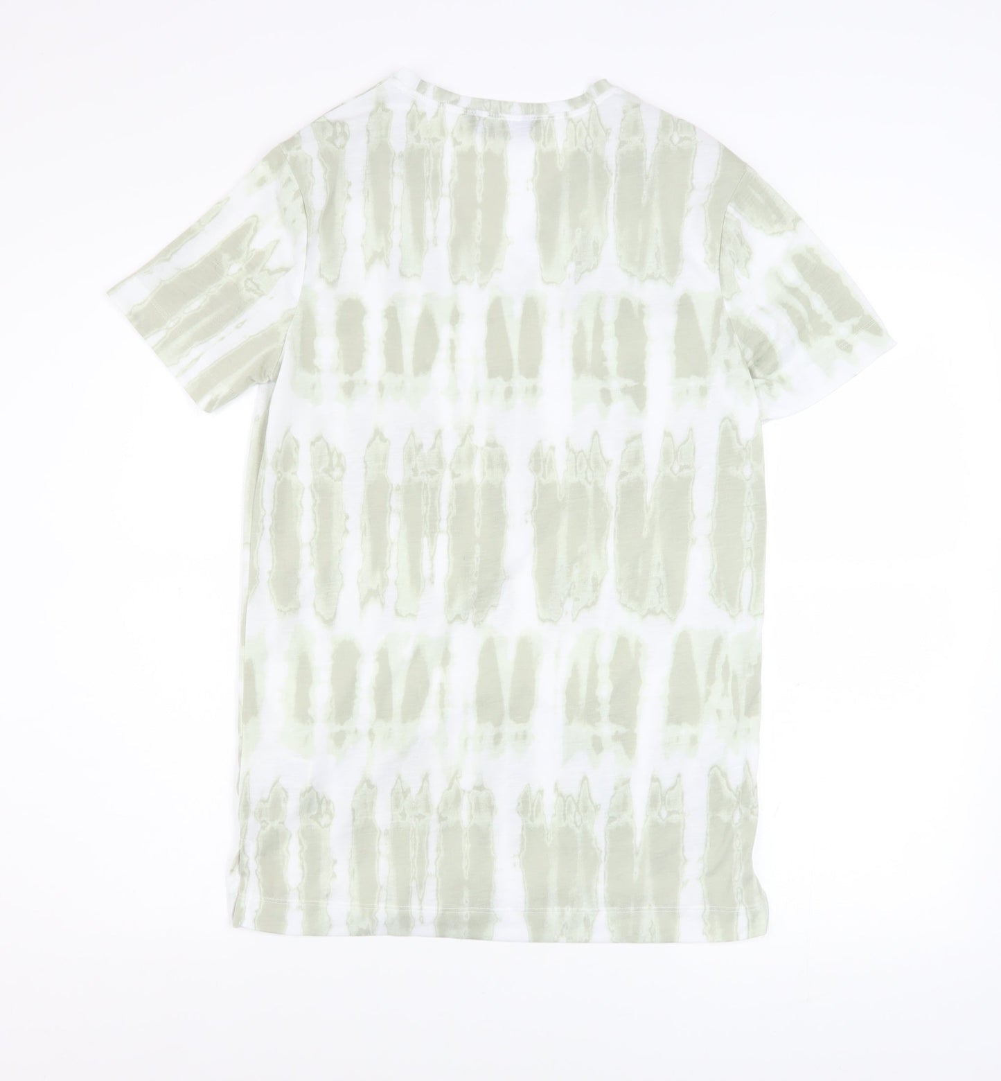Womens UK Size 6 Marks and Spencer Green Basic T-Shirt