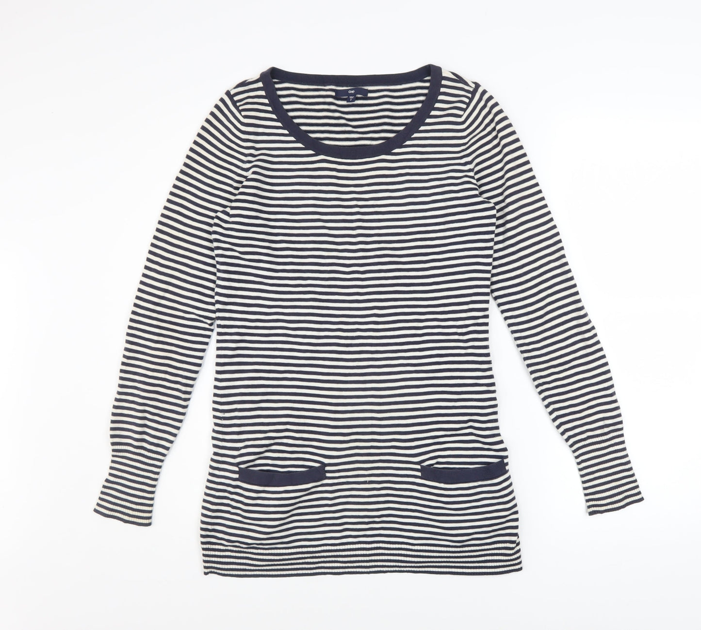 Womens UK Size S Gap Blue Pullover Jumper