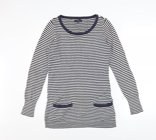 Womens UK Size S Gap Blue Pullover Jumper