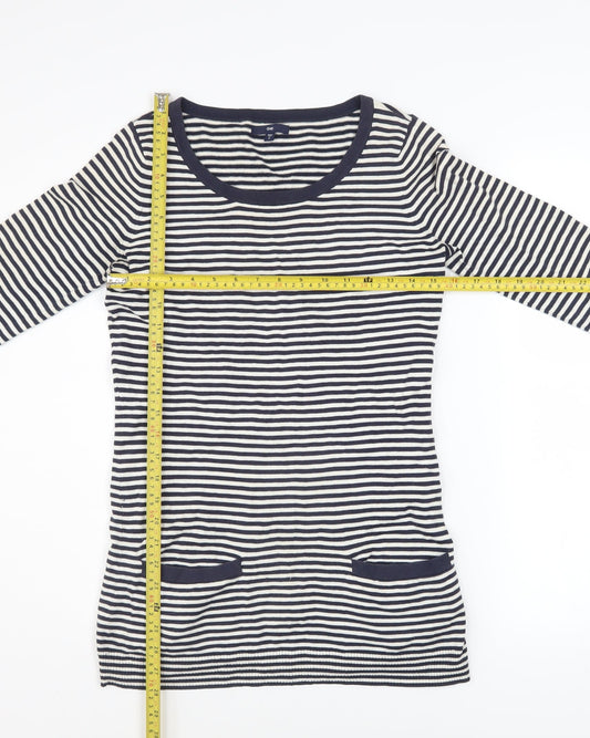Womens UK Size S Gap Blue Pullover Jumper