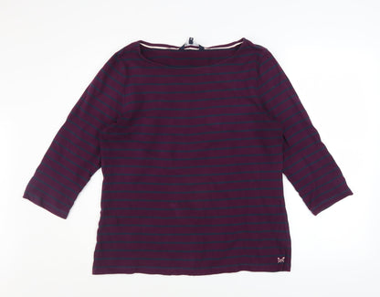 Womens UK Size 16 Crew Clothing Company Multicoloured Basic T-Shirt